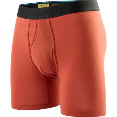 Stance Henna Wholester Boxer Briefs In Orange