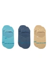 Stance Icon 3-pack No-show Liner Socks In Multi
