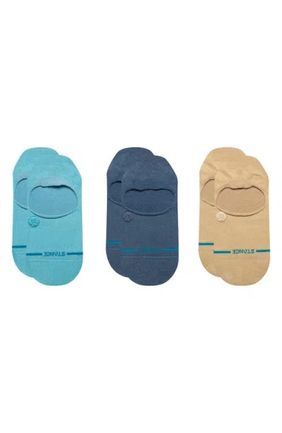 Stance Icon 3-pack No-show Liner Socks In Multi