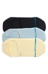 Stance Icon 3-pack No-show Liner Socks In Blue