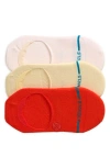 Stance Icon 3-pack No-show Liner Socks In Pinkfade