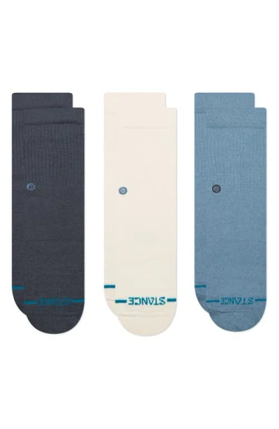 Stance Kids'  Icon 3-pack Assorted Socks In Multi