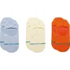 Stance Icon Assorted 3-pack No Show Socks In Multi