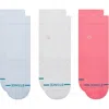 Stance Icon Assorted 3-pack Quarter Socks In Multi