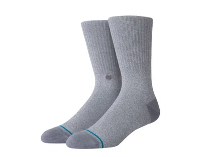 Stance Icon Classic Crew Grey Heather Socks M311d14ico-grh