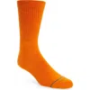 Stance Icon Crew Socks In Orange