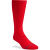 Stance Icon Classic Crew Red Socks M311d14ico-red In Red