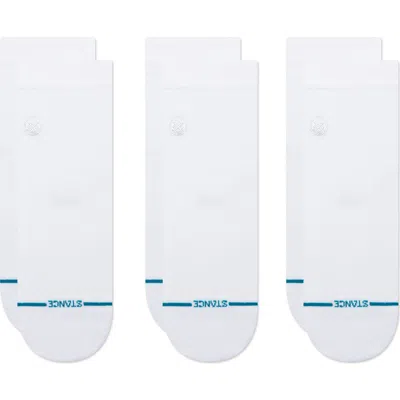Stance Icon Lowrider Assorted 3-pack Socks In White