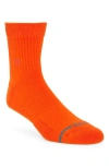 Stance Icon Quarter Socks In Tomato