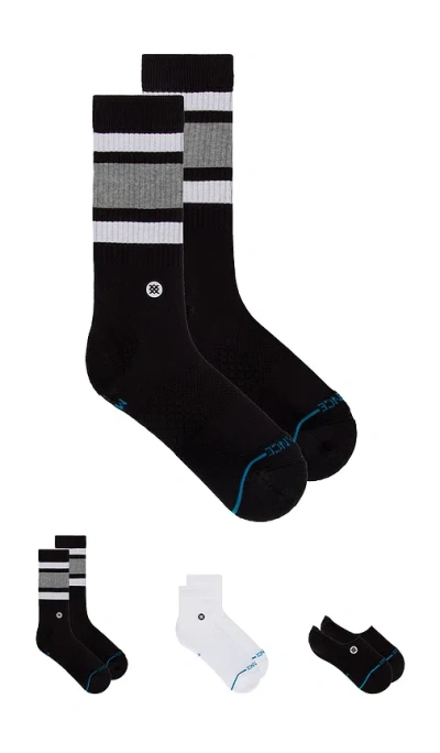 Stance Icon Series 3 Pack Socks In Multi