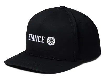 Stance Icon Snapback Hat Baseball Caps Black, Polyester