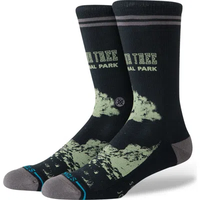 Stance Joshua Tree Crew Socks In Black