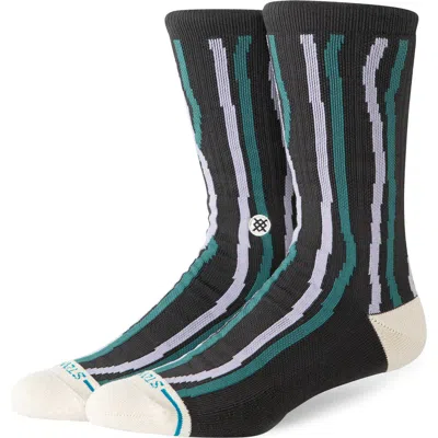 Stance Kelp Crew Socks In Black