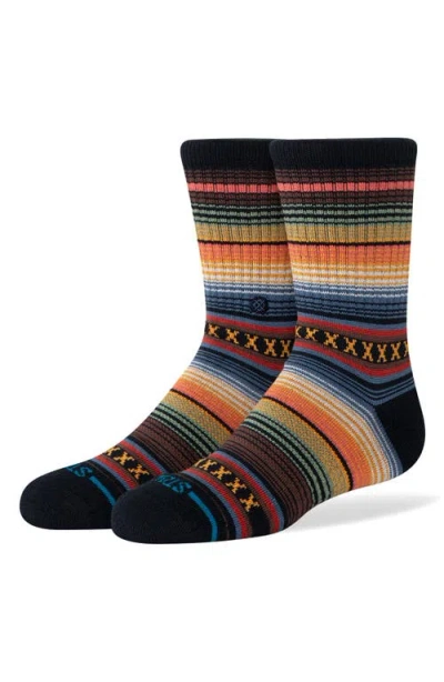 Stance Kids' Curren Crew Socks In Multi