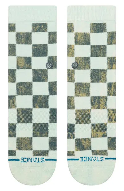 Stance Kids' Dance Floor Crew Socks In Iceberg