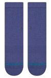 Stance Kids' Icon Street Crew Socks In Indigo