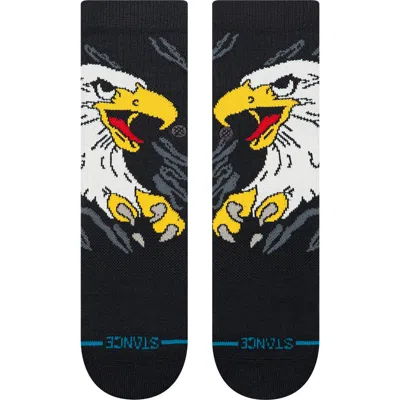 Stance Kids' Screamin Eagle Crew Socks In Black