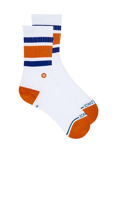 Stance Knicks Socks In White