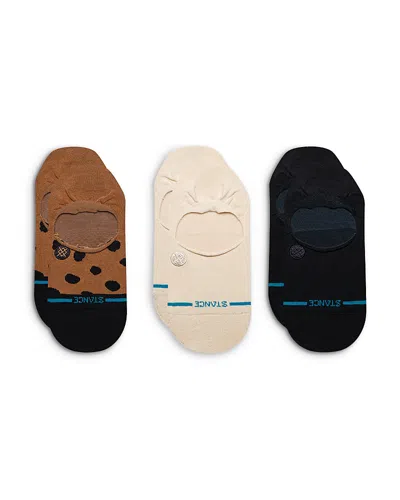 STANCE LEOPARD NO SHOW SOCKS, PACK OF 3