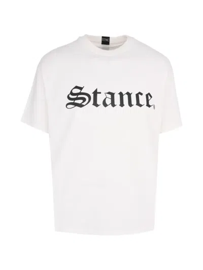 Stance Logo T-shirt In White