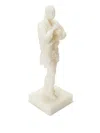 Stance Marble-effect Sculpted Candle (440g) In White