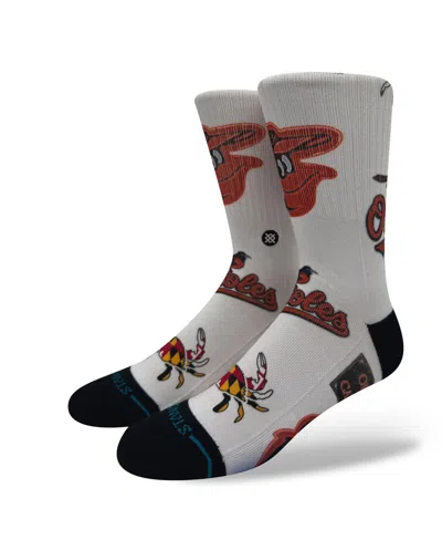 Stance Men's And Women's Baltimore Orioles Local Crew Socks In Transparent