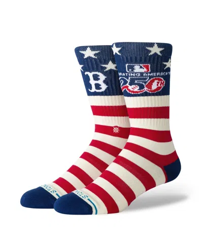 Stance Men's And Women's Boston Red Sox American's 250th Crew Socks In White