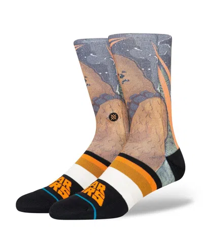 Stance Men's And Women's Chewbaccaâ Star Wars Freshtek Crew Socks In Green