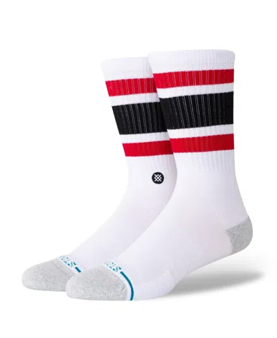 Stance Men's And Women's Chicago Bulls Tube Crew Socks In White
