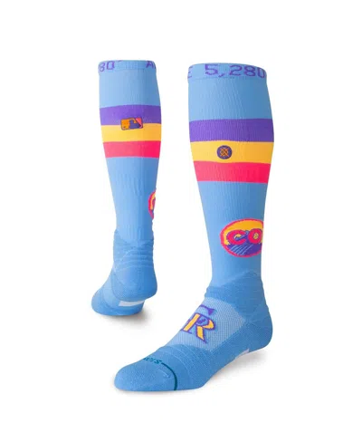 Stance Men's And Women's Colorado Rockies 2025 City Connect Over The Calf Socks