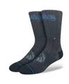 Stance Men's And Women's Dallas Mavericks 2023/24 City Edition Crew Socks In Black