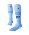 Stance Men's And Women's Light Blue Chicago Cubs 2025 Alternate Uniform Over The Calf Socks In Blue
