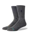 Stance Men's And Women's Navy Nba Logo Man Crew Sock In Navy