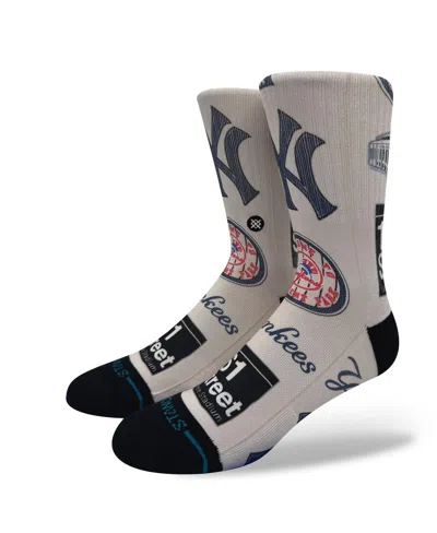 Stance Men's And Women's New York Yankees Local Crew Socks In Gray