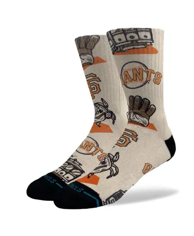 Stance Men's And Women's Orange San Francisco Giants Local Crew Socks In Gold