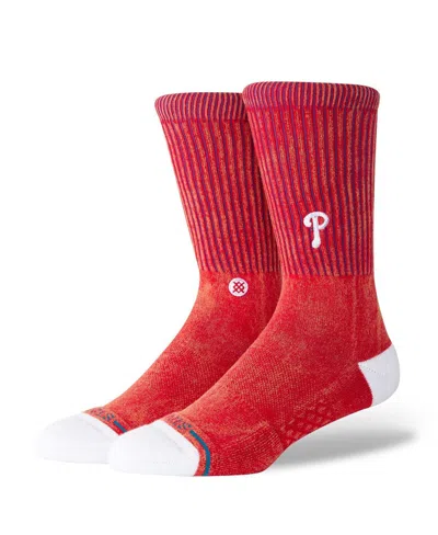 Stance Men's And Women's Red Philadelphia Phillies Bags Crew Socks