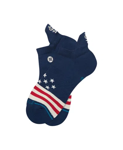 Stance Men's And Women's St. Louis Cardinals Americana Ankle Socks In Blue