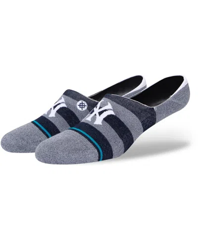 Stance Men's And Women's  New York Yankees Twist No-show Socks In Navy