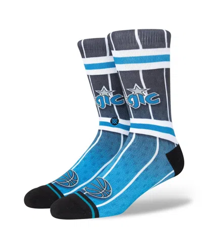 Stance Men's  Orlando Magic Hardwood Classics Fader Collection Crew Socks In Black