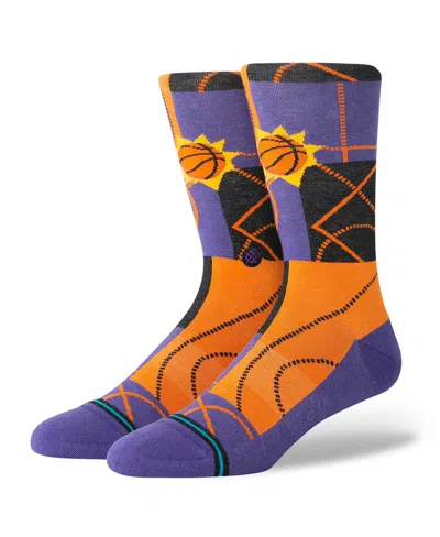 Stance Men's  Phoenix Suns Nba Zone Crew Socks In Multi