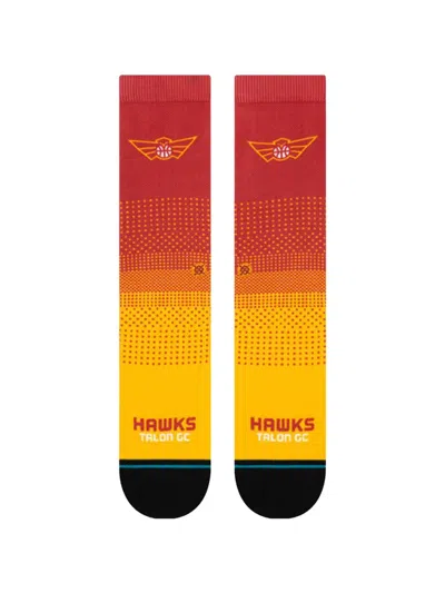 Stance Nba Atlanta Hawks Talon Gc Socks In Yellow