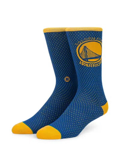 Stance Nba Golden State Warriors Socks In Blue