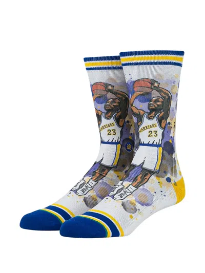 Stance Nba Golden State Warriors Socks In Gray