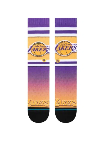 Stance Nba Los Angeles Lakers Fader Socks In Multi