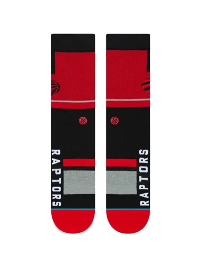 Stance Nba Raptors Crew Socks In Purple