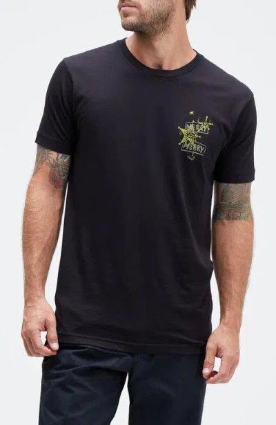 Stance North Of Whoville Holiday Grinch Cotton Graphic T-shirt In Black