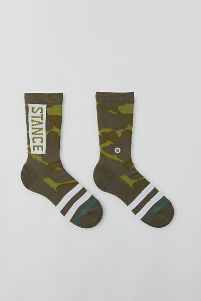 Stance Og Crew Sock In Assorted, Men's At Urban Outfitters In Green