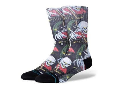 Stance Palm Slayer Crew Knee High Socks Shoes Black: Md (us Men's Shoe 6-8.5 - Women's Shoe 8-10.5) In Multi