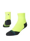 Stance Panelled Ankle Socks In Yellow