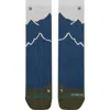Stance Peaking Hike Crew Socks In Blue
